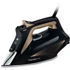 Image de Rowenta Focus Excel DW5325 Fer Ã  repasser Ã  sec ou Ã  vapeur Semelle Laser HD Microsteam 400 2700 W Noir, Cuivre