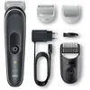 Image de Braun Body Groomer 5 BG5340 Tondeuse Pour Le Corps. Avec Sabot Pour Zones Sensibles. Gris/Blanc