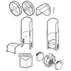Image de Kit De Recyclage Pour Hotte DÃ©corative Dhz5195