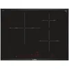 Image de Bosch Serie 8 PID775DC1E - Table de cuisson Ã  induction - 3 plaques de cuisson - Niche - largeur : 56 cm - profondeur : 49 cm - noir - avec garnitures biseautÃ©es avant et arriÃ¨re, garnitures...