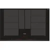 Image de Siemens iQ700 EX851LYC1F - Table de cuisson Ã  induction - 4 plaques de cuisson - Niche - largeur : 75 cm - profondeur : 49 cm - noir - avec cadre biseautÃ©