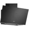 Image de Siemens LC91KLT60 iQ700 Hotte murale 90 cm Noir avec finition en verre