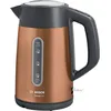 Image de Bosch TWK4P439 bouilloire 1,7 L 2400 W Noir et Or