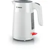 Image de Bouilloire Bosch TWK2M161 - 2400 W - 1,7 L - Filtre anti-calcaire - Blanc