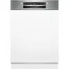 Image de Lave-vaisselle Bosch SMI4HCS07E - SÃ©rie 4 - Encastrable - 14 couverts - 81,5 x 59,8 x 57,3 cm - Wi-Fi - Acier brossÃ©