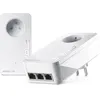 Image de devolo Magic 2 LAN triple - Starter Kit - pont 1GbE, HomeGrid - Branchement mural