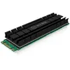 Image de ICY BOX IB-M2HS-701 M.2 NVMe SSD Dissipateur thermique/Radiateur Noir 1 piÃ¨ce(s)