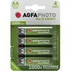 Image de Agfaphoto Rechargeable Mignon AA 4 pièces - Piles