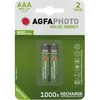 Image de Agfaphoto Rechargeable Micro AAA 2 Pièces - Piles