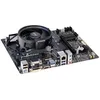 Image de Renkforce Kit de r?glage PC AMD Ryzen 5 5500 4.2 GHz 8 Go DDR4-RAM Micro-ATX (AM4, AMD A50M, mATX), Carte m?re