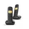 Image de Gigaset A270 Duo TÃ©lÃ©phone DECT Identification de l'appelant Noir