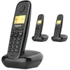 Image de TELEFONO CORDLESS GIGASET A170 TRIO NERO (L36852-H2802-K111)