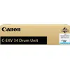 Image de Canon C-EXV 34 C (3787B003) - Cyan - Tambour