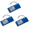 Image de Lot de 3 batteries Ni-MH vhbw 3000mAh (6V) pour outil compatible avec Bosch Roll-Lift Rollfix Somfy, remplace 9 500 005, 9000163, FD252/10, 8781105908