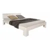 Image de HomeStyle4U - 1892 - Lit double en bois 120 x 200 cm blanc