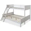 Image de Lits Superposes 90x200 Mezzanine Et Lit De Jeunesse 140x200 Bois Blanc