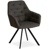 Image de Chaise Salle Manger Anthracite Design Moderne