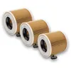 Image de vhbw 3x Cartouches filtrantes pour aspirateur, robot aspirateur, aspirateur multifonctions KÃ¤rcher NT 27/1 ME Professional, NT 48/1 TE Professional