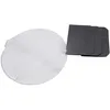 Image de vhbw Lot de filtres, Filtres Ã  charbon actif + filtres en papier pour friteuse Fritteuse DeLonghi F28 et D28 Serie remplace 5512510041