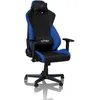 Image de SiÃ¨ge PC Gamer Nitro Concepts S300 Galactic Blue - Noir/Bleu/Tissu/3D