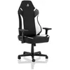 Image de Nitro Concepts X1000 SiÃ¨ge de jeu sur PC Chaise avec assise rembourrÃ©e Noir et Blanc