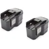 Image de vhbw 2x NiMH batterie 1500mAh (14.4V) pour outil Ã©lectrique outil Powertools Tools Milwaukee LokTor P 14.4 TX, P 14.4 TXC, PDD 14.4 X, S 14.4 TX