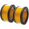 Image de vhbw 2x filtres Ã  cartouche pour aspirateur multifonctions aspirateur robot KÃ¤rcher WD 5.300M, WD 5.400, WD 5.450, WD 5.470, WD 5.500M, WD 5.600MP