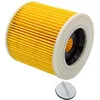 Image de vhbw Filtre Ã  cartouche pour aspirateur KÃ¤rcher A 2504, A 2524 PT, A 2554 ME, A 2574 PT, A 2674 PT Plus, A 2675 Jubilee, A 2676 X PT Plus, A 3100