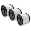 Image de vhbw 3x Filtres ronds pour aspirateur multifonctions Aqua Vac AZ 90304-12, AZ 90304-75, AZ 90306-12A
