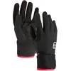 Image de Ortovox - Gants légers et polyvalents - Fleece Grid Cover Glove W Black Raven en Laine - Taille M - Noir