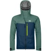 Image de Ortovox - Veste de freeride - 3L Ravine Shell Jacket M Deep Ocean pour Homme en Laine - Taille XL - Vert