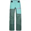 Image de Ortovox - Pantalon de freeride - 3L Ravine Shell Pants W Arctic Grey pour Femme en Laine - Taille XS - Bleu