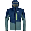 Image de Ortovox - Veste de freeride - Mesola Jacket M Deep Ocean pour Homme en Laine - Taille L - Bleu