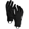 Image de Ortovox - Gants légers en polaire - Fleece Light Glove M Black Raven pour Homme en Cuir - Taille M - Noir