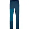 Image de Ortovox - Pantalon de randonnée - Brenta Pants M Deep Ocean pour Homme en Laine - Taille L - Bleu
