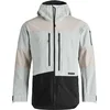 Image de Ortovox - Veste de ski imperméable et coupe-vent - Ravine Free 3L Jacket M Grey Ice pour Homme en Laine - Taille L - Gris