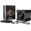 Image de be quiet! Light Wings - Ventilateur chÃ¢ssis - 120 mm - noir (pack de 3)