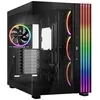 Image de be quiet! Light Base 900 FX - FT - ATX étendu - panneau latéral fenêtré (verre) - pas d'alimentation (ATX / PS/2) - noir - USB/Audio