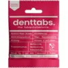 Image de Denttabs. Comprimés de dentifrice au goût de fraise avec fluorure 125 pièces.