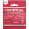 Image de Denttabs. Comprimés de dentifrice sans fluor saveur fraise 125 pièces.