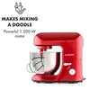 Image de Robot ménager - Bella - Robot mélangeur - 2000W - 5L - Acier inoxydable - Rouge - en occasion ou reconditionné