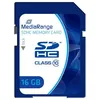 Image de MediaRange - Carte mÃ©moire flash - 16 Go - Class 10 - SDHC - bleu