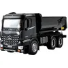 Image de Amewi 22504 Benz Mercedes Camion Carrosserie En MÃ©tal V2 VÃ©hicule Sous Licence RadiocommandÃ© Rtr 2 4 Ghz Avec Batterie SupplÃ©mentaire Gris