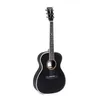 Image de Sigma 000r-Bdiamond Guitare Acoustique - Table ÃpicÃ©a Massif - Noir Brillant + Soft Case