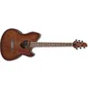 Image de Ibanez Talman Tcm50-Vbs Vintage Brown Sunburst - Guitare Ãlectro Acoustique