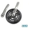 Image de Pedalier Vtt Triple 48-38-28d L170 Alu Shimano Altus M311 (Axe Carre 122)