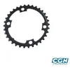 Image de Plateau Route Diam 110 Inter 34dts Noir Shimano Origine Tiagra 4700 10v. (4 Branches)
