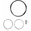 Image de Jeux de câbles et gaines de changements de vitesse en acier inoxydable , embouts lot de 4 pièces , embout étanche SIS-SP40 , embout étanche pour dérailleur arrière , embouts de câble lot de 2 pièces Shimano SIS-OT-SP41 Noir TU Y60098022