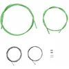 Image de Jeux de câbles de frein avec revêtement embouts de câble en acier inoxydable et embouts de gaine Shimano SIL-TEC TU