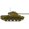 Image de Maquette Char : British Cruiser Tank A34 Comet-Bronco Models